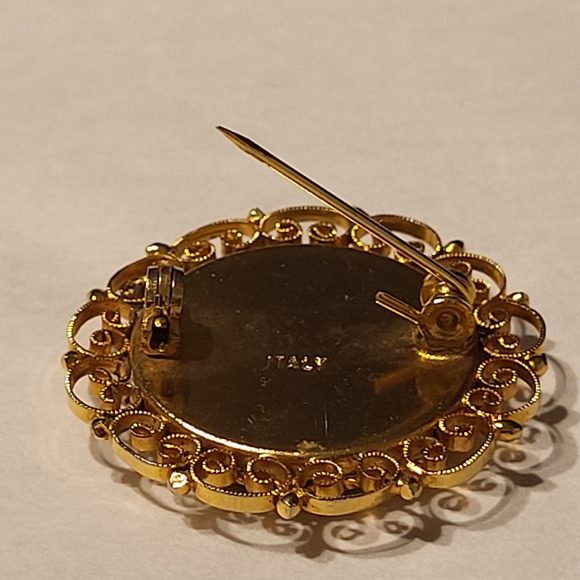 Vintage Micro Mosaic Brooch - Picture 7 of 7